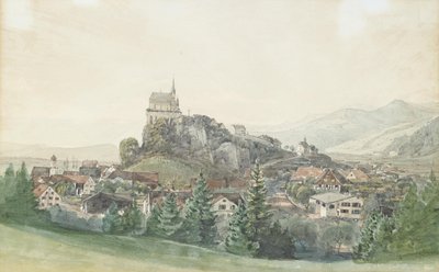 Veduta di Rankweil da Thomas Ender